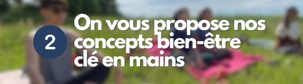 Séminaire bien-être en groupe
